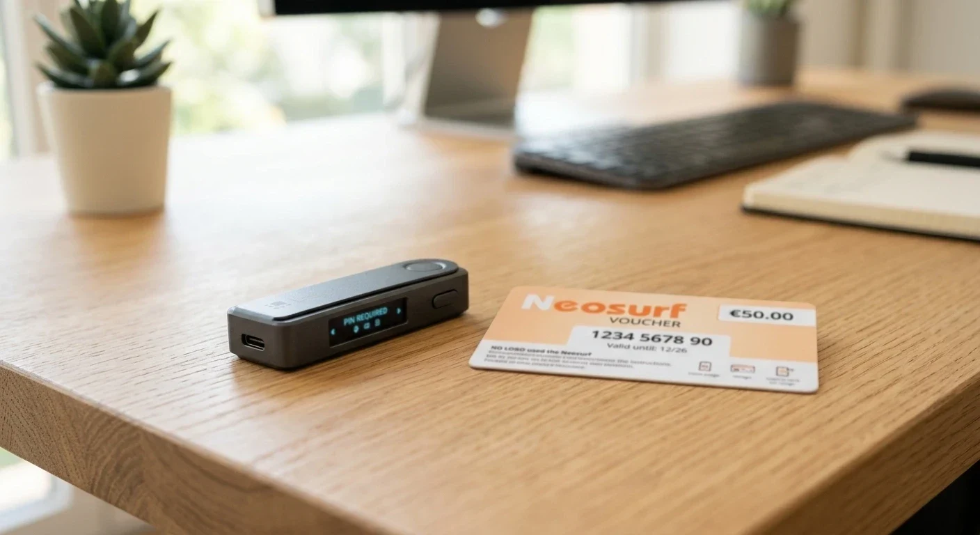 Neosurf voucher and cryptocurrency wallet as alternative casino payment methods