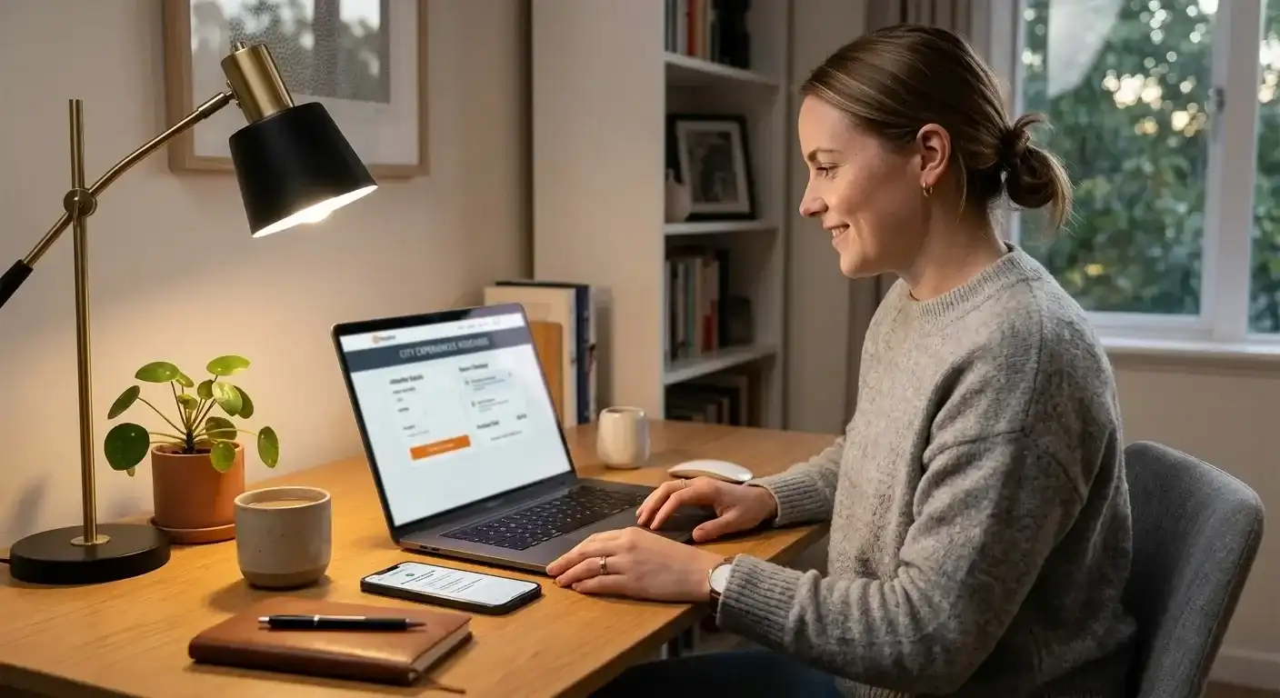 Australian player purchasing CashtoCode voucher online at home office desk