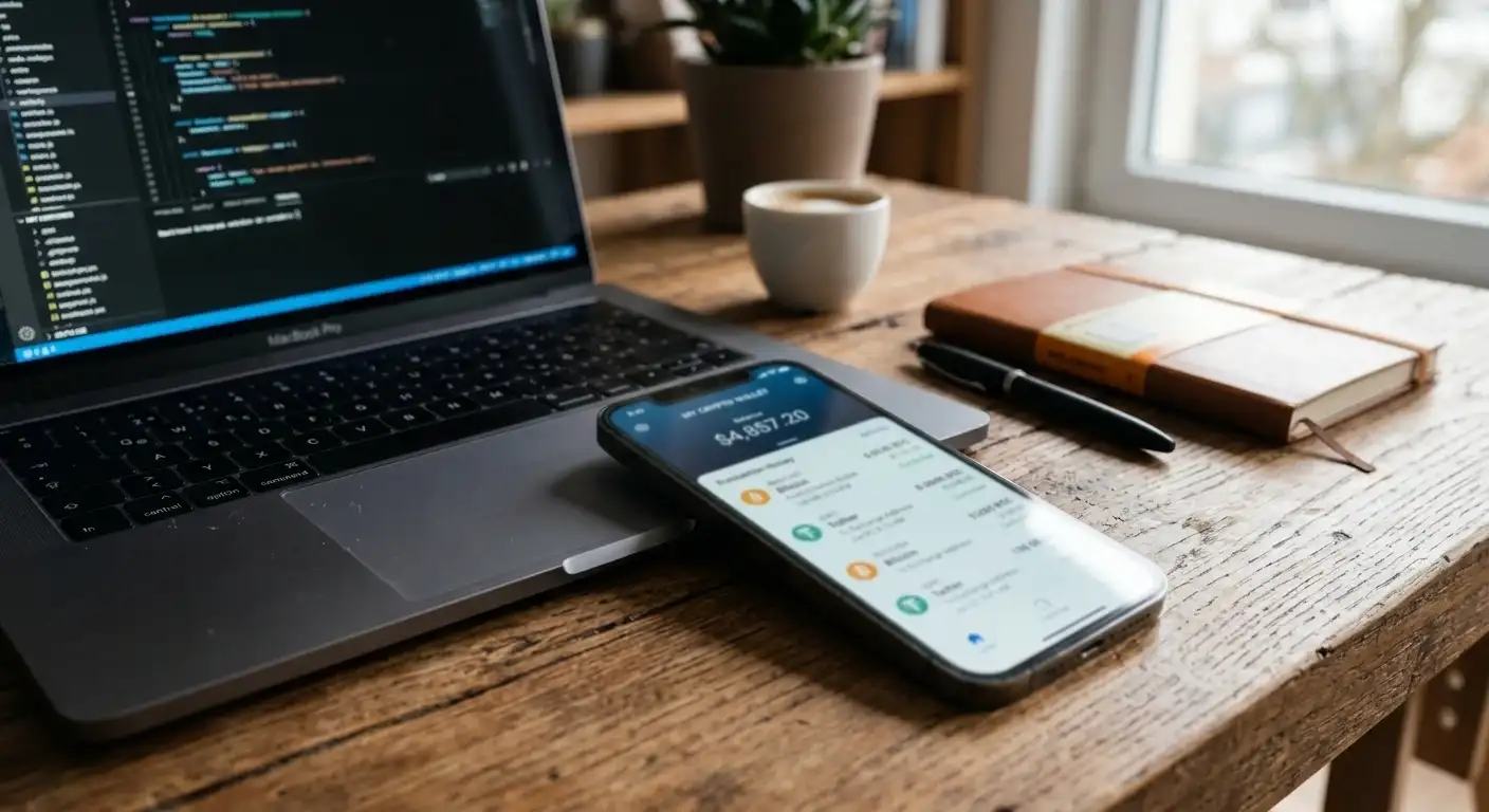 Cryptocurrency wallet showing Bitcoin and USDT transactions for casino withdrawals