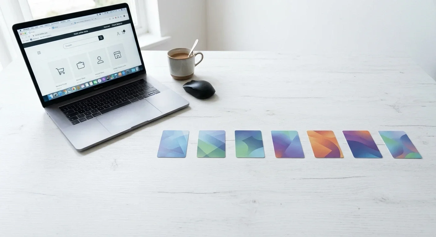 Prepaid voucher cards comparison showing different payment methods
